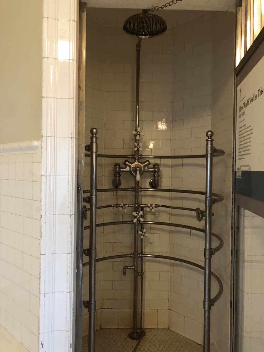 Pittock Mansion Shower