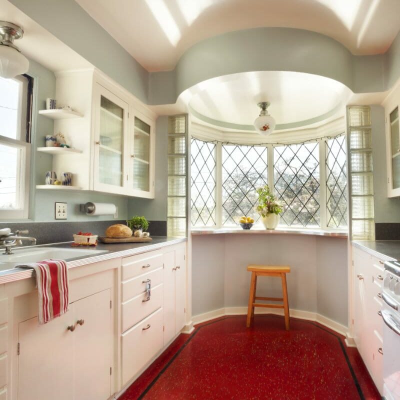 Restoring history in a kitchen
