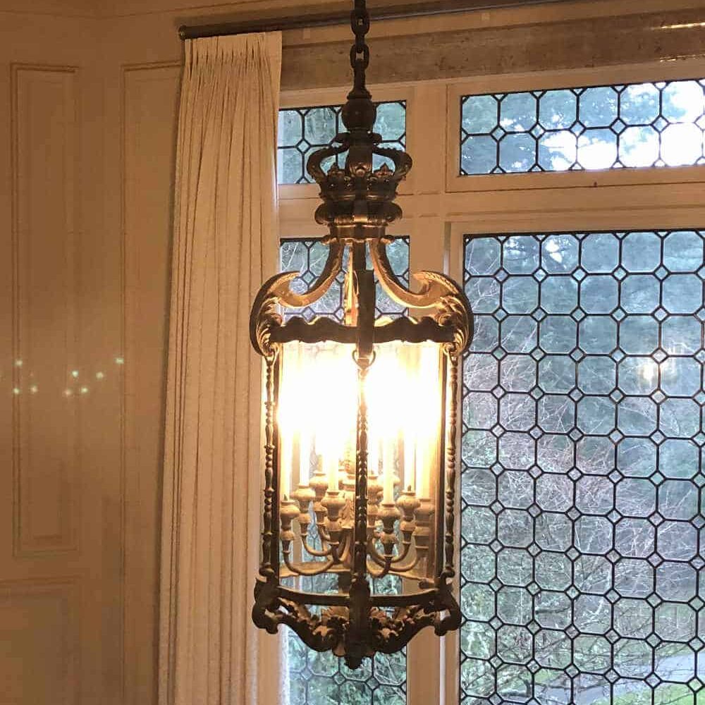 Pittock Mansion Light Chandelier